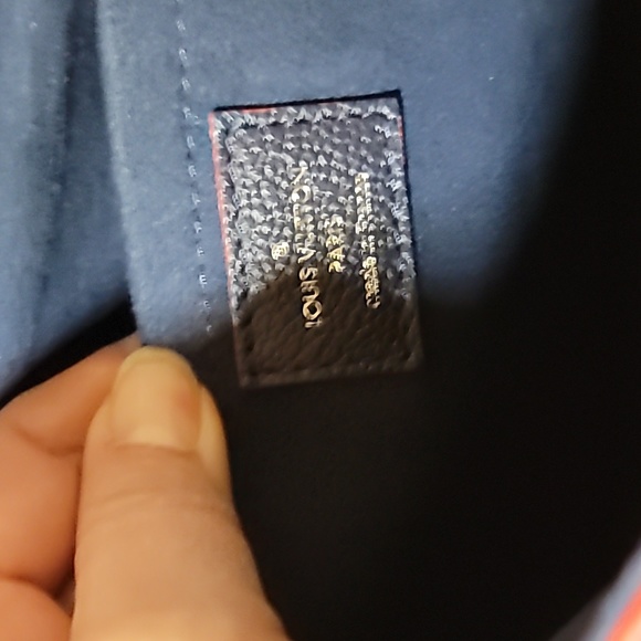 Authentic LV Amplant Shoulder bag marignan color|dark navy blue looks like black - Picture 8 of 9